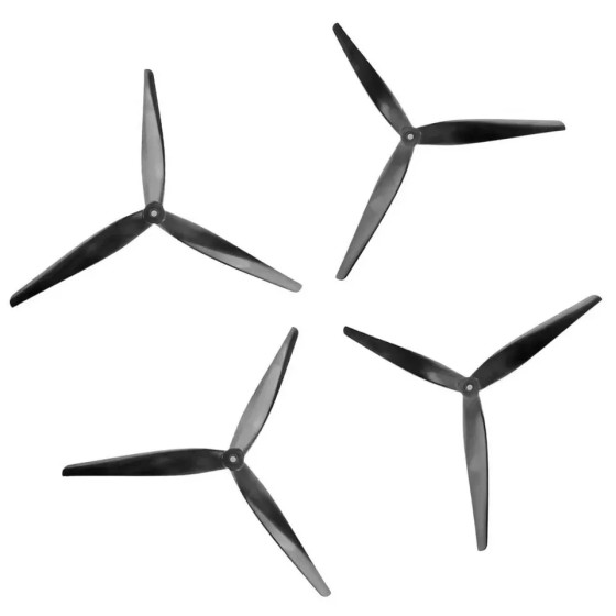Original HQProp X-Class 13X9X3V2(CW+CCW) Black-Carbon Reinforced Nylon Propellers for RC Drone High Quality Parts & Accessories